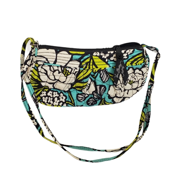 VERA BRADLY Island Bloom Frannie Purse - Picture 2 of 8